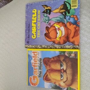 Garfield Movie And Vintage Golden Book The Cat Show Bill Murray Classics